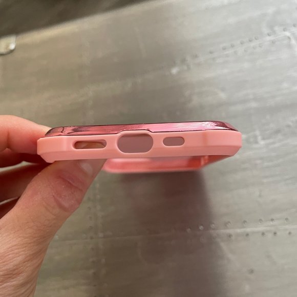 Pink Glitter iphone 12 /12 pro cover soft case - Picture 5 of 7